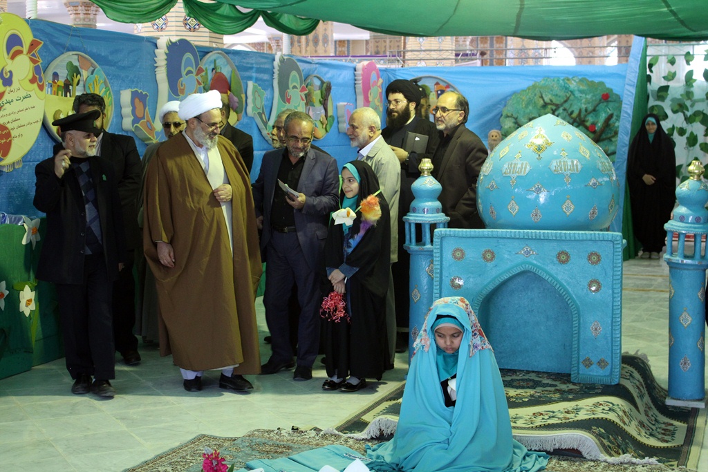 افتتاحیه نمایشگاه بزرگ ربیع الانام با حضور تولیت مسجد مقدس جمکران