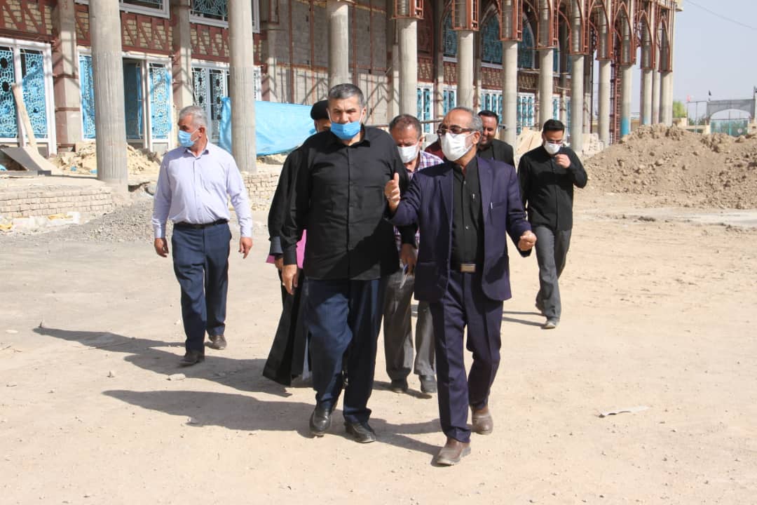 تشرف سردار حزنی به مسجد مقدس جمکران