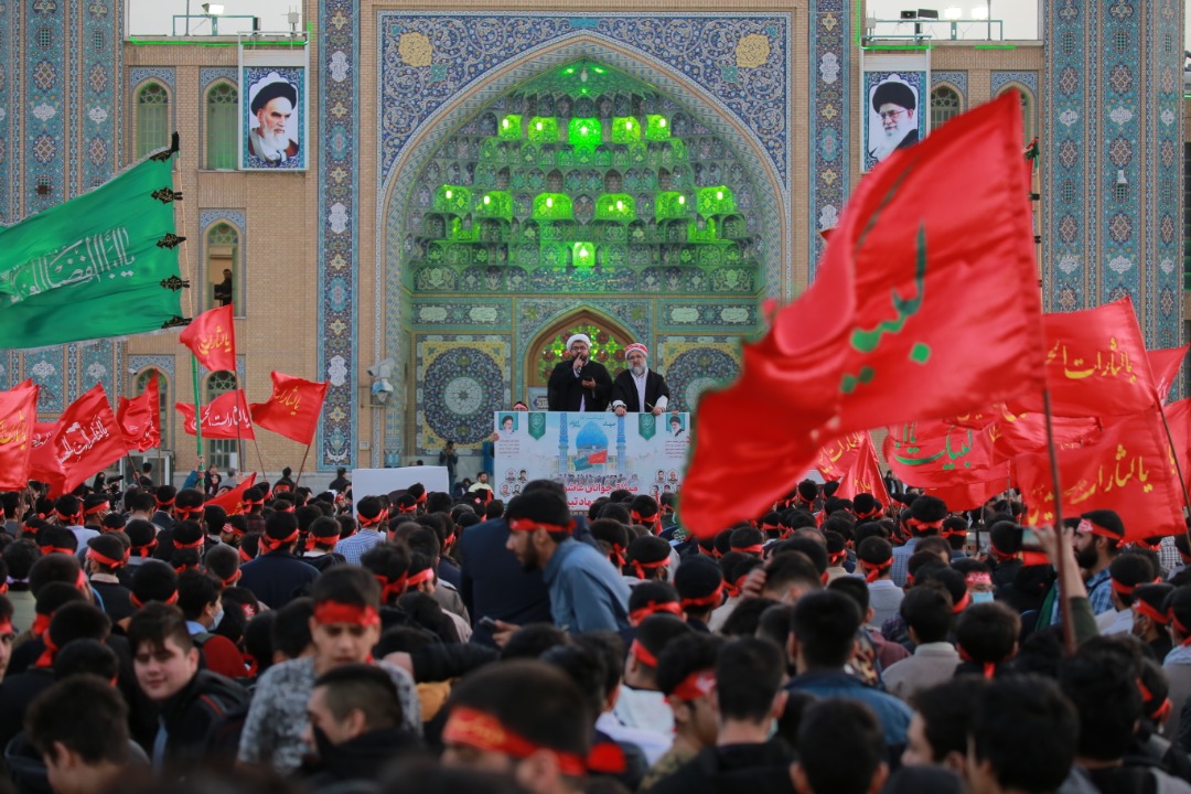 همایش پیاده روی «میثاق جوانان عاشورایی، سربازان جهاد تبیین» برگزار شد