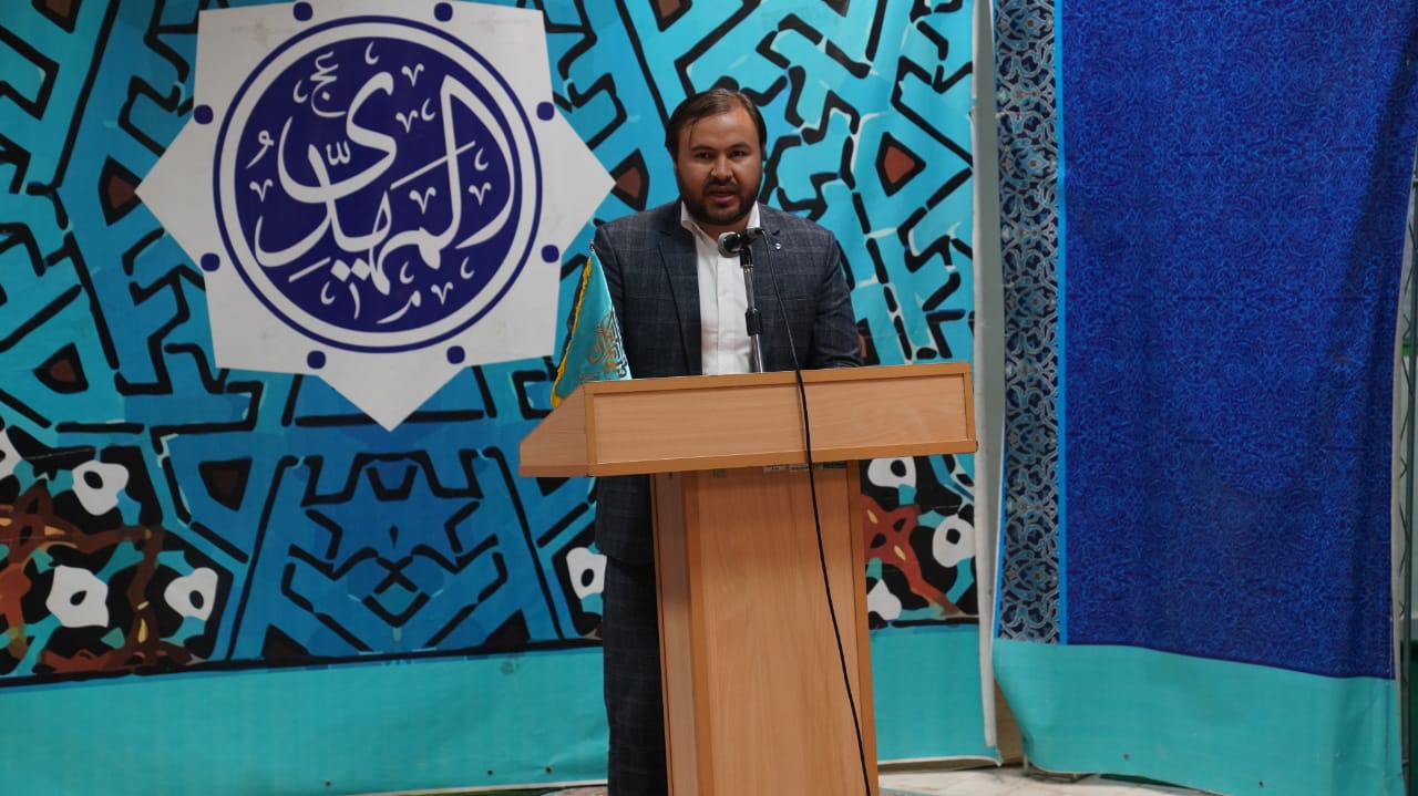 محفل فعالان فرهنگی هنری کشور افغانستان در مسجد مقدس جمکران