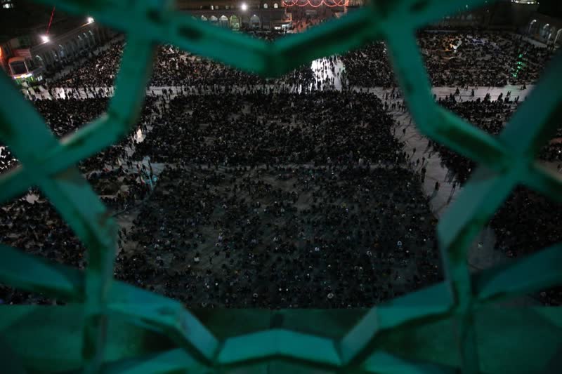 برگزاری آیین نخستین شب قدر در میعادگاه منتظران/طنین ندای «الغوث الغوث» در مسجد مقدس جمکران